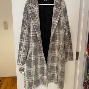 Melloday Gray Sweater blazer